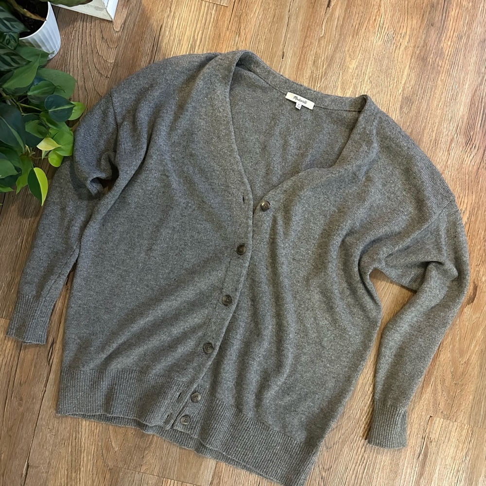 Madewell Boyfriend Cardigan